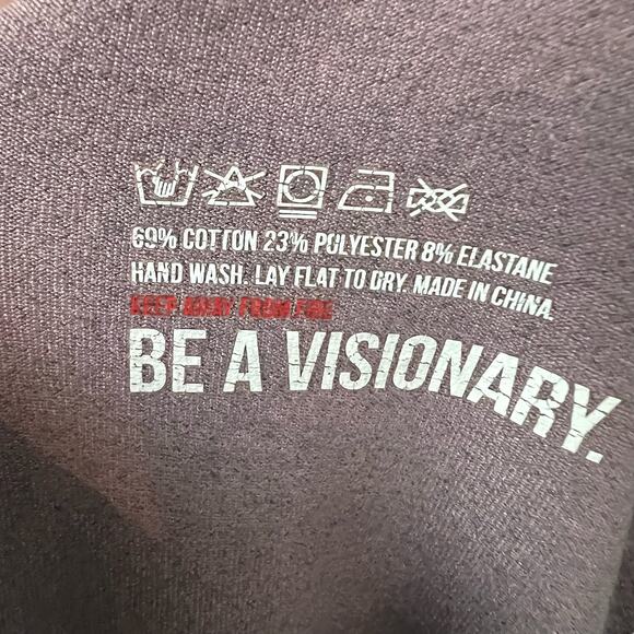 Gymshark Dry Gray and Pink Side Logo Pull On Athletic Leggings Size Small - Picture 8 of 8